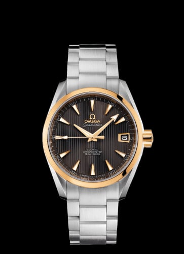 Omega Seamaster Aqua Terra 150M Co-Axial 38.5 Stainless Steel / Yellow Gold / Grey / Bracelet
