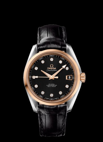 Omega Seamaster Aqua Terra 150M Co-Axial 38.5 Stainless Steel / Red Gold / Black