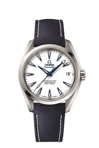 Omega Seamaster Aqua Terra 150M Master Co-Axial 38.5 Titanium / White / GoodPlanet