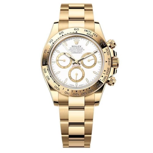 Rolex Cosmograph Daytona Yellow Gold / White / Oyster