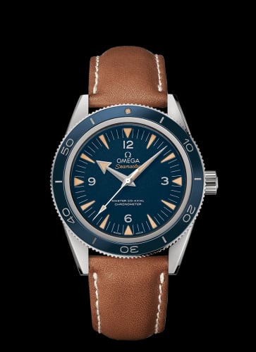 Omega Seamaster 300 Master Co-Axial Titanium / Blue / Strap