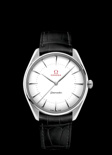 Omega Seamaster Master Co-Axial 39.5 Olympic Games Gold Canopus / Enamel / Alligator