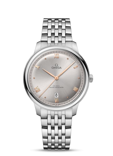 Omega De Ville Master Chronometer Stainless Steel / Silver / Bracelet