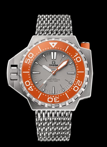 Omega Seamaster PloProf Co-Axial Master Chronometer Grey / Orange