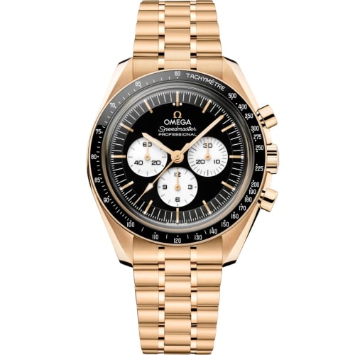 Omega Speedmaster Professional Moonwatch 3861 Moonshine Gold / Black Lacquer