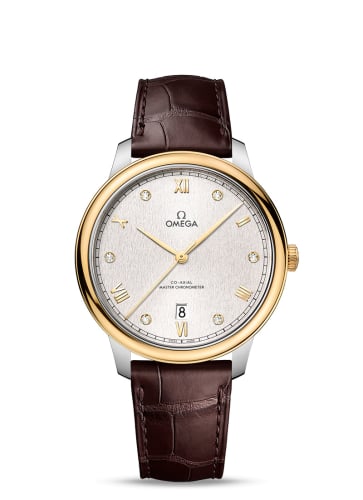 Omega De Ville Master Chronometer Stainless Steel - Yellow Gold / Silver - Diamond
