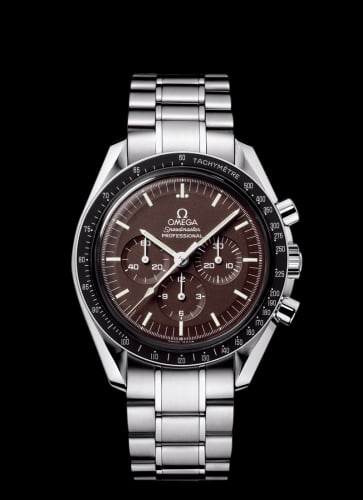 Omega Speedmaster Professional Moonwatch Chocolate / Bracelet