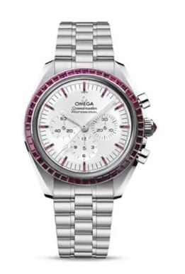 Omega Speedmaster Professional Moonwatch 3861 Canopus Gold - Ruby / Silver - Ruby / Bracelet