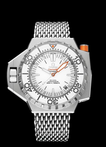 Omega Seamaster PloProf Co-Axial Stainless Steel / White / Shark