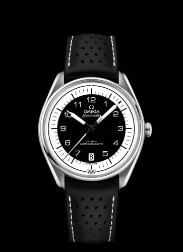 Omega Seamaster Master Co-Axial 39.5 Olympic Timekeeper Stainless Steel / Black / Black