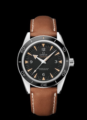 Omega Seamaster 300 Master Co-Axial Stainless Steel / Black / Strap