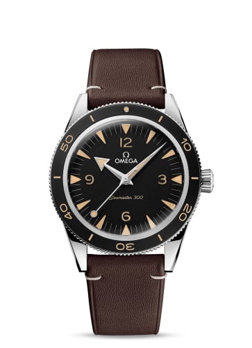 Omega Seamaster 300 Master Chronometer Stainless Steel / Black / Strap