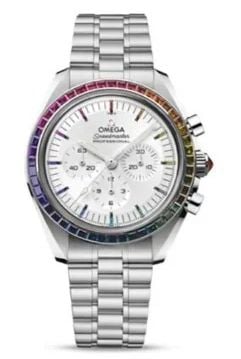 Omega Speedmaster Professional Moonwatch 3861 Canopus Gold - Rainbow / Silver - Rainbow / Bracelet