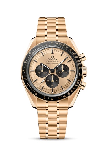 Omega Speedmaster Professional Moonwatch 3861 Moonshine Gold / Moonshine Gold / Bracelet