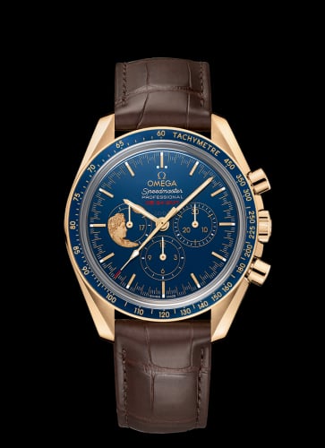 Omega Speedmaster Professional Moonwatch Apollo XVII 45th Anniversary / Yellow Gold