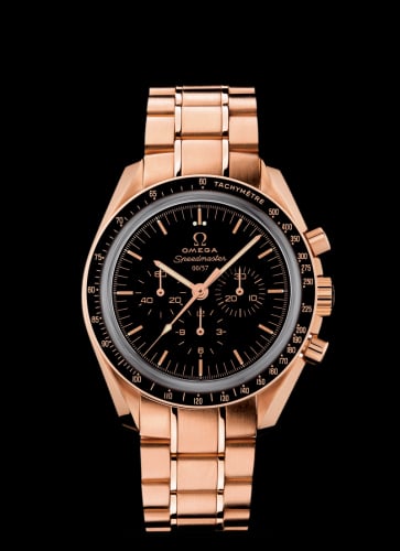 Omega Speedmaster Moonwatch Anniversary Red Gold
