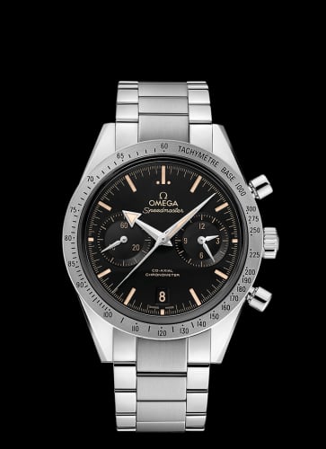 Omega Speedmaster 57 Co-Axial Stainless Steel / Black Vintage / Bracelet