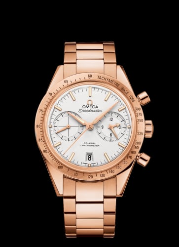 Omega Speedmaster 57 Co-Axial Red Gold / Silver / Bracelet