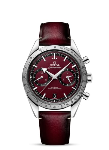 Omega Speedmaster 57 Master Chronometer 40.5 Stainless Steel / Red / Bracelet