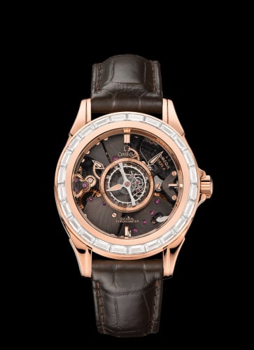 Omega De Ville Tourbillon Co-Axial Red Gold / Baguette / Omega Boutique