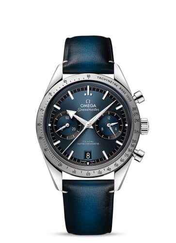 Omega Speedmaster 57 Master Chronometer 40.5 Stainless Steel / Blue