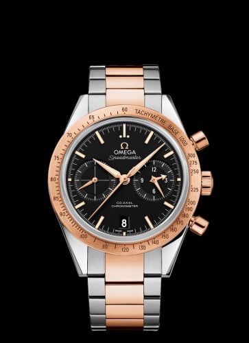 Omega Speedmaster 57 Co-Axial Stainless Steel / Red Gold / Black / Bracelet