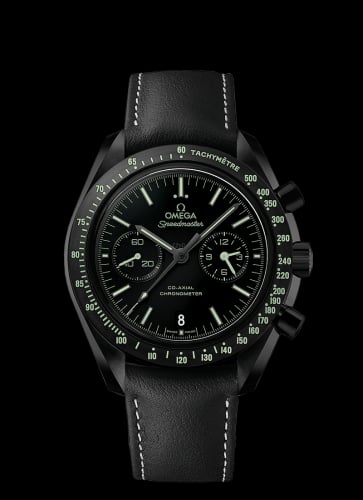Omega Speedmaster Moonwatch Co-Axial Dark Side of the Moon Pitch Black