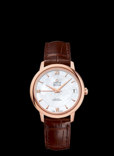 Omega De Ville Prestige Co-Axial 32.7 Red Gold / MOP