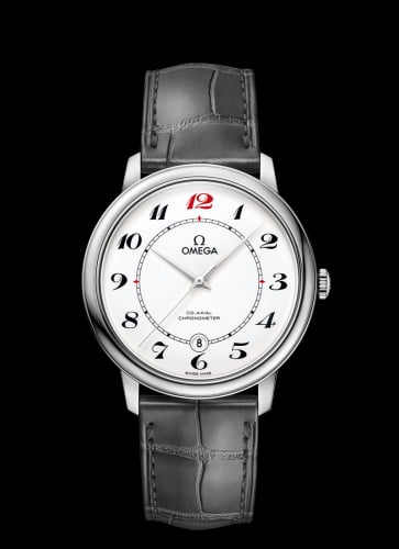Omega De Ville Prestige Co-Axial 39.5 White Gold / Enamel / 50th Anniversary