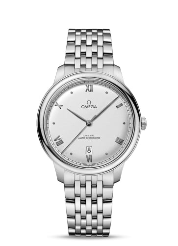 Omega De Ville Master Chronometer Stainless Steel / Silver / Bracelet