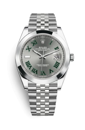 Rolex Datejust 41 Stainless Steel Smooth / Jubilee / Slate Roman