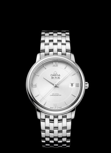 Omega De Ville Prestige Co-Axial 36.8 Stainless Steel / Silver / Bracelet