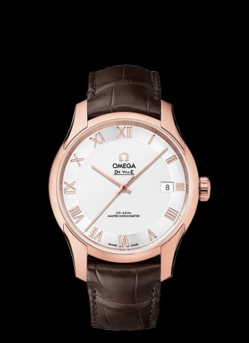 Omega De Ville Hour Vision Master Chronometer Sedna Gold / Silver