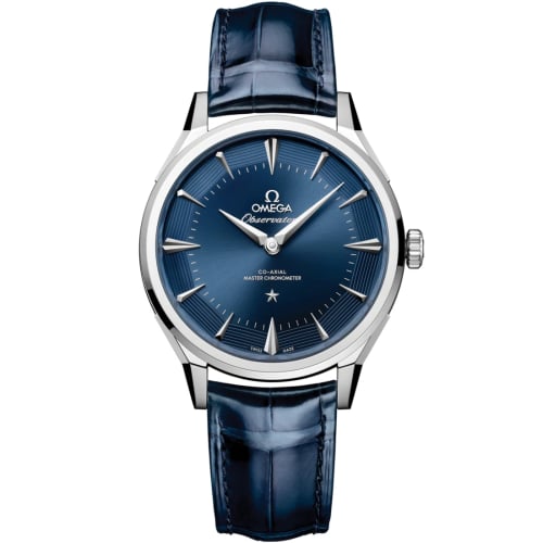 Omega Constellation Observatory Stainless Steel / Blue