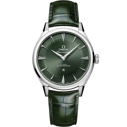 Omega Constellation Observatory Stainless Steel / Green