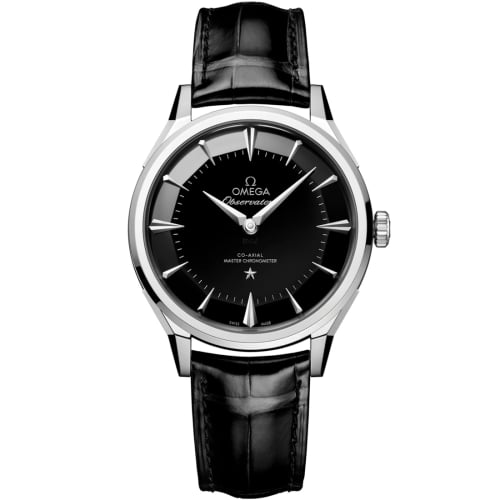 Omega Constellation Observatory Stainless Steel / Black