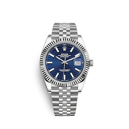 Rolex Datejust 41 Stainless Steel - Fluted / Blue - Fluted / Jubilee