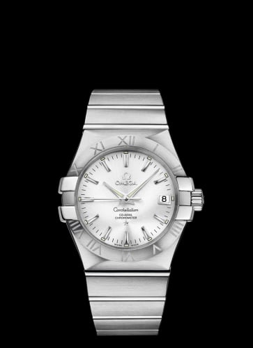 Omega Constellation Co-Axial 35 Stainless Steel / Silver