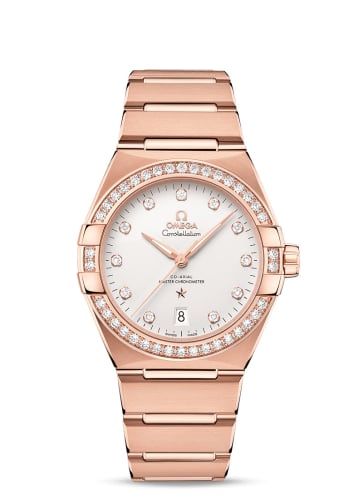 Omega Constellation Master Chronometer 39 Sedna - Diamond / Silver / Bracelet
