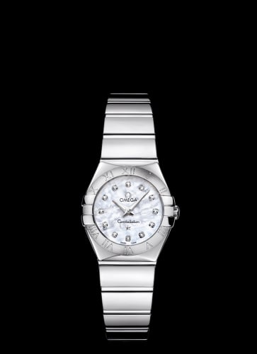 Omega Constellation Quartz 24 Polished Stainless Steel / MOP