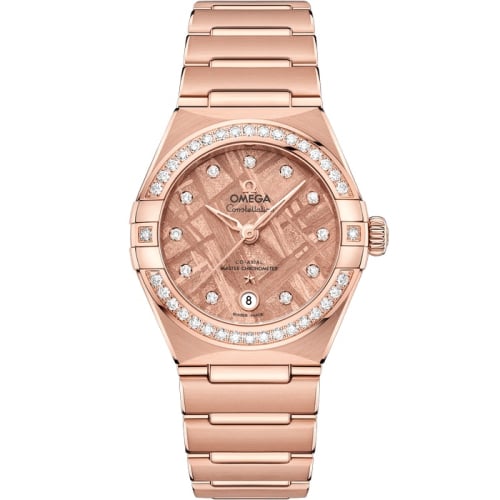Omega Constellation Manhattan 29 Co-Axial Master Chronometer Sedna Gold - Diamond / Sedna Meteorite
