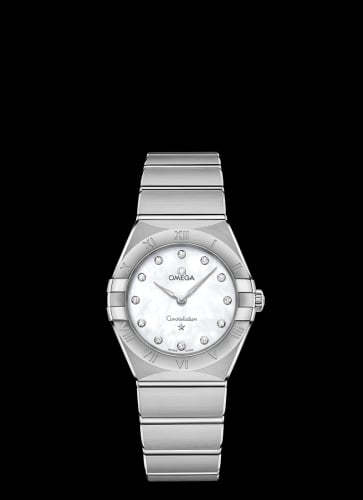 Omega Constellation Manhattan 28 Quartz Stainless Steel / MOP