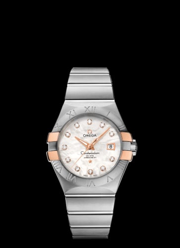 Omega Constellation Co-Axial 31 Stainless Steel / Red Gold Claws / MOP