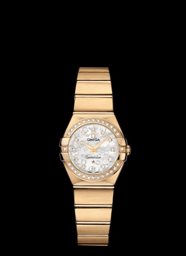 Omega Constellation Quartz 24 Brushed Yellow Gold / MOP Omega