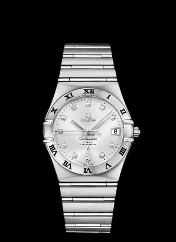 Omega Constellation Co-Axial 35.5 Stainless Steel / Silver / 160 Years