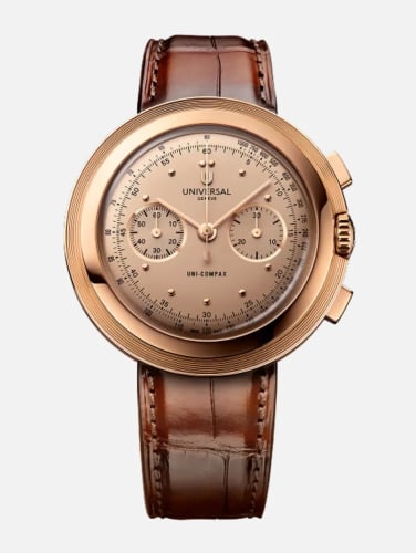 Universal Genève Disco Volante Signature Rose Gold