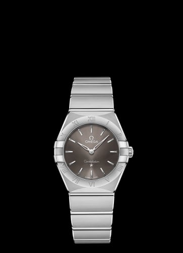 Omega Constellation Manhattan 28 Quartz Stainless Steel / Grey