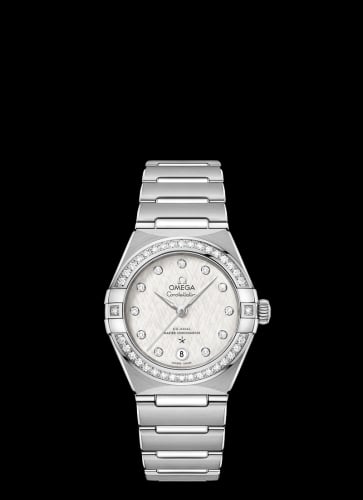 Omega Constellation Manhattan 29 Co-Axial Master Chronometer Stainless Steel / Silk Diamond / Diamond