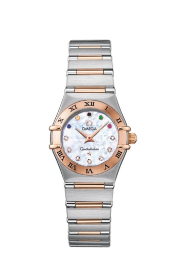 Omega Constellation Quartz 22.5 Stainless Steel / Red Gold / Beijing Olympics 2008