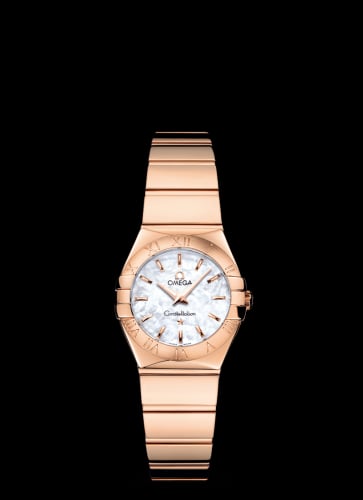 Omega Constellation Quartz 24 Polished Red Gold / MOP